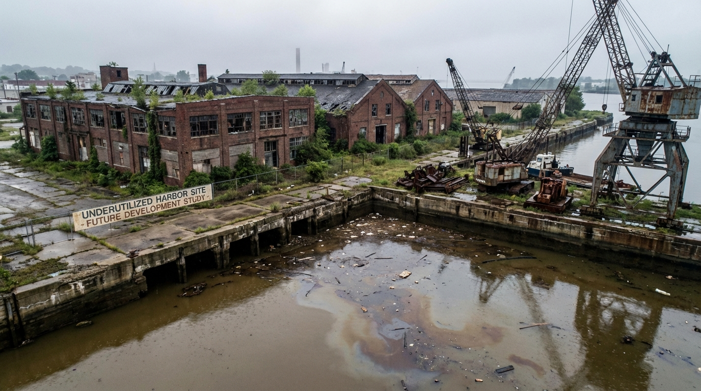 White SUV in urban setting before AI background change